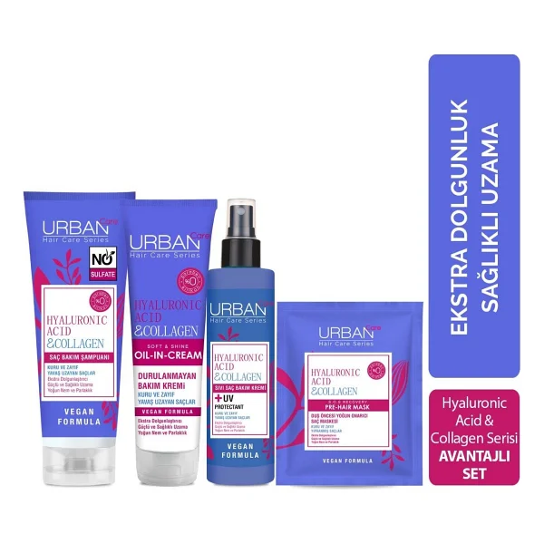 Urban Care Hyaluronic Acid & Collagen Serisi 4'lü Set - Görsel 2