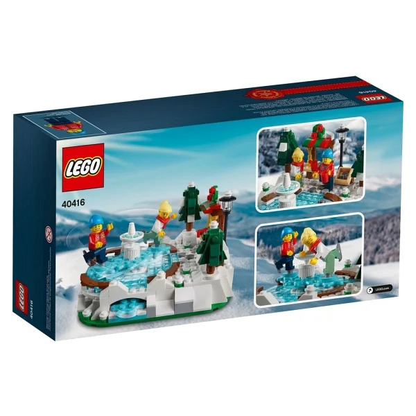 Lego 40416 Seasonal Ice Skating Rink - Görsel 4