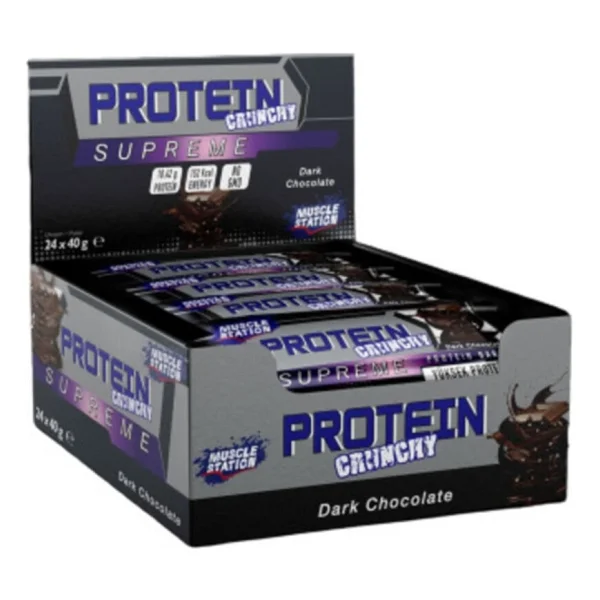 Muscle Station Supreme Dark Chocolate 24'lü Kutu - Görsel 2
