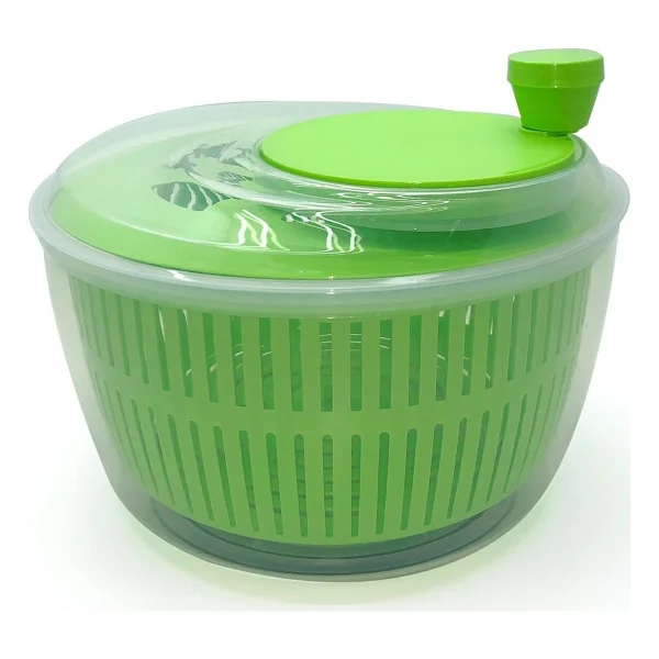 Üçsan Salata ve Sebze Kurutucu 5 Litre Beyaz Plastik Malzeme ile Pratik Kullanım - Görsel 5