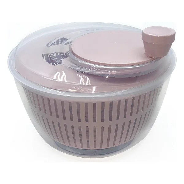 Üçsan Salata ve Sebze Kurutucu 5 Litre Beyaz Plastik Malzeme ile Pratik Kullanım - Görsel 4