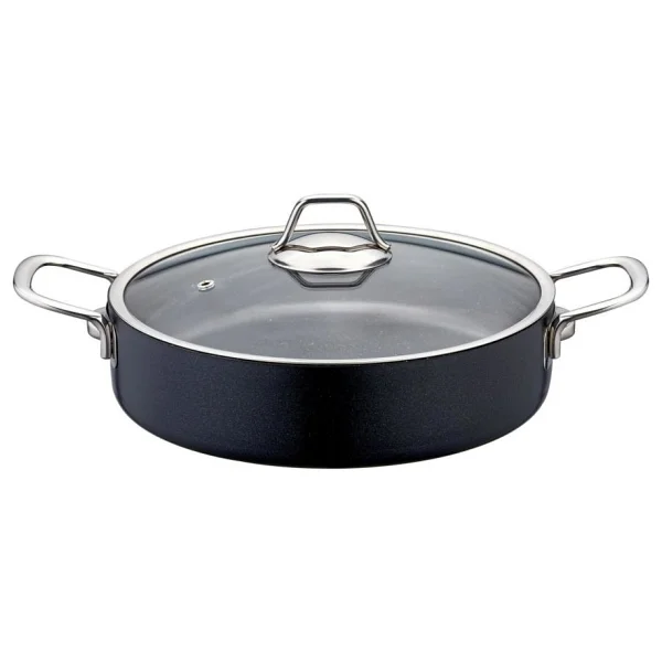 Evimsaray Zest Gusto 24 cm Basık Granit Tencere - Görsel 2