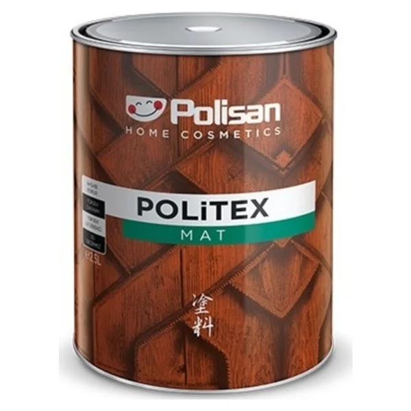 Polisan Politex Dekoratif Mat Vernik 2,5 Lt-Teak - Görsel 6