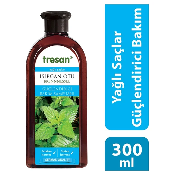 Tresan Isırgan Otlu Yağlı Saçlar için 300 ml Dökülme Karşıtı Şampuan - Görsel 2