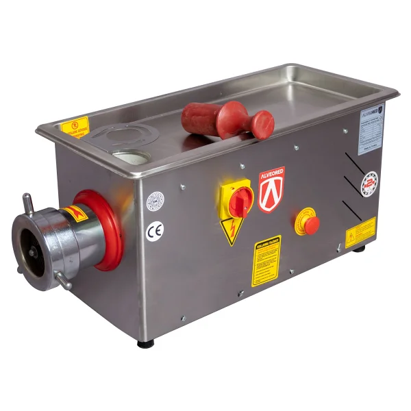 Enazon 32 No Et Kıyma Makinesi (380V Sanayi Elektriği Trifaze) 2,2 Kw 3 Hp (Beygir) - Gri - Görsel 6