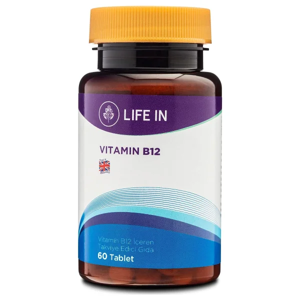 Life In Vitamin B12 60 Tablet - Görsel 2
