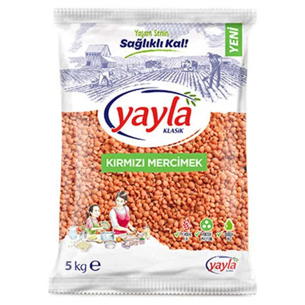 Yayla Kırmızı Mercimek 5 kg - Görsel 2
