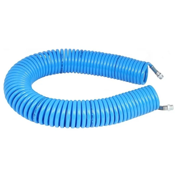 Sappower 5x8 15mt PU Dayanıklı Yumuşak Spiral Hava Hortumu - Görsel 3