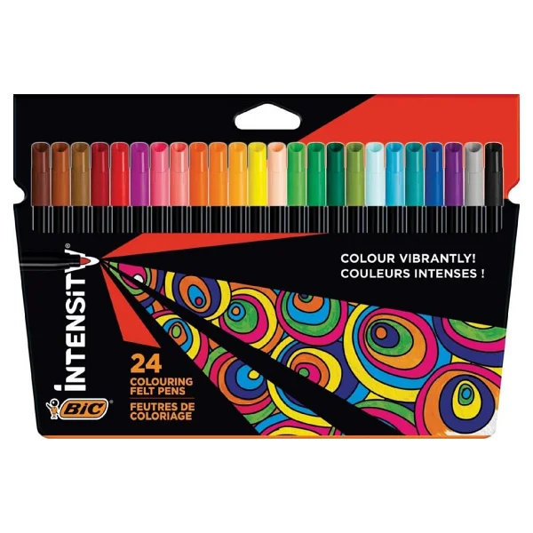 Bic Intensity 978035 24'lü Keçeli Kalem Seti - Görsel 7
