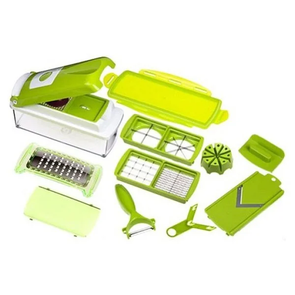 Nicer Dicer Plus Çok Fonksiyonlu Sebze Meyve Doğrayıcı Dilimleyici - Görsel 2