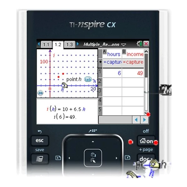 Texas Instruments TI-Nspire CX Bilimsel Hesap Makinesi - Görsel 4