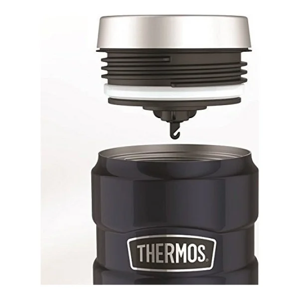 Thermos SK 1005 King Travele 470 ml Midnight Blue Çelik Termos - Görsel 10