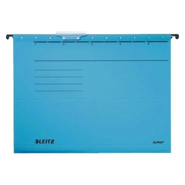 Leitz 6515 A4 Askılı Dosya Telsiz Kırmızı 25 Li 65150025 (25 Li Paket) - Görsel 2