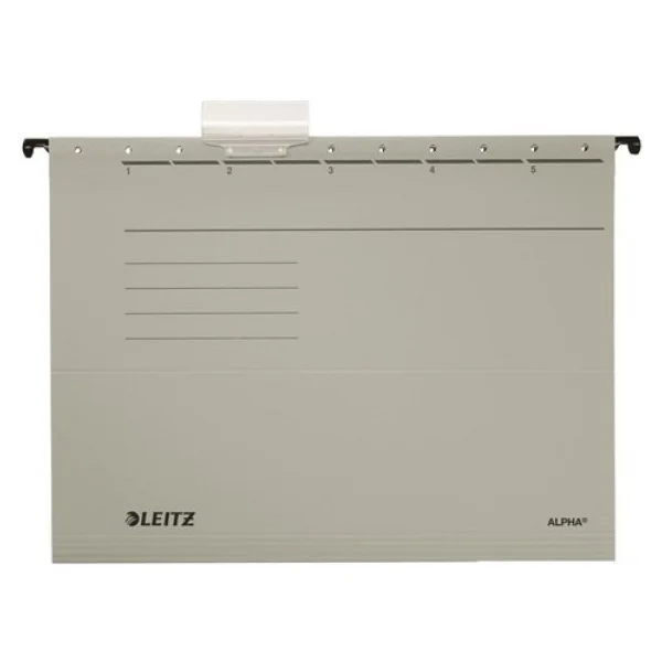 Leitz 6515 A4 Askılı Dosya Telsiz Kırmızı 25 Li 65150025 (25 Li Paket) - Görsel 3