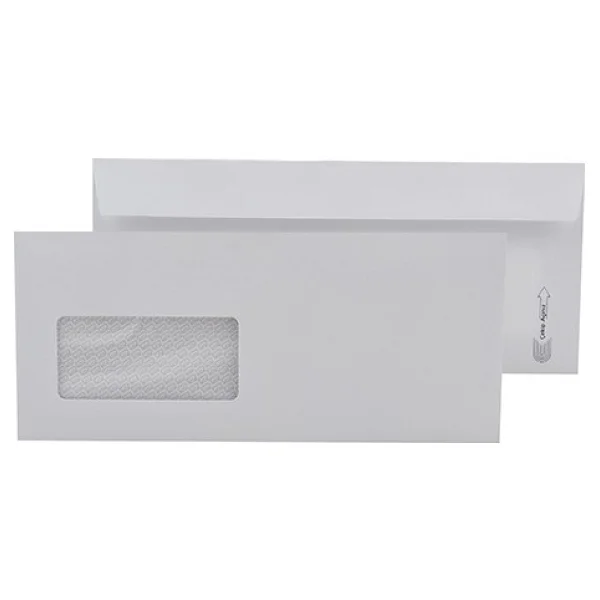 Oyal Diplomat Zarf Pencereli 105 x 240 mm Beyaz 500'lü Paket - Görsel 4