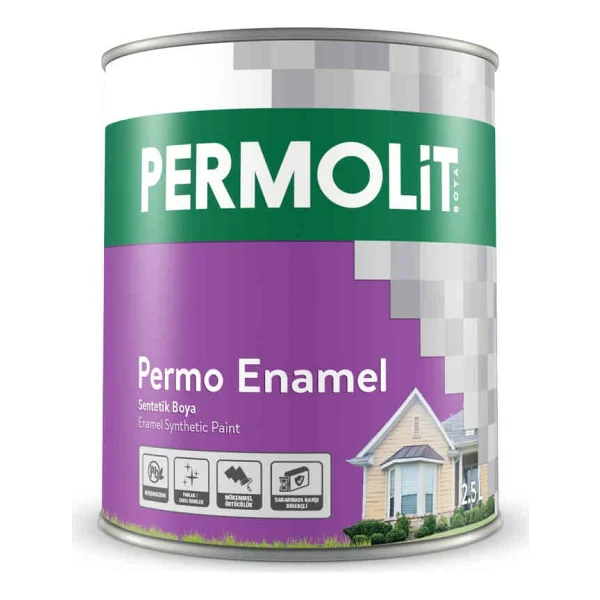 Permolit Permo Enamel 2.5 lt Sentetik Yağlı Boya - Görsel 7