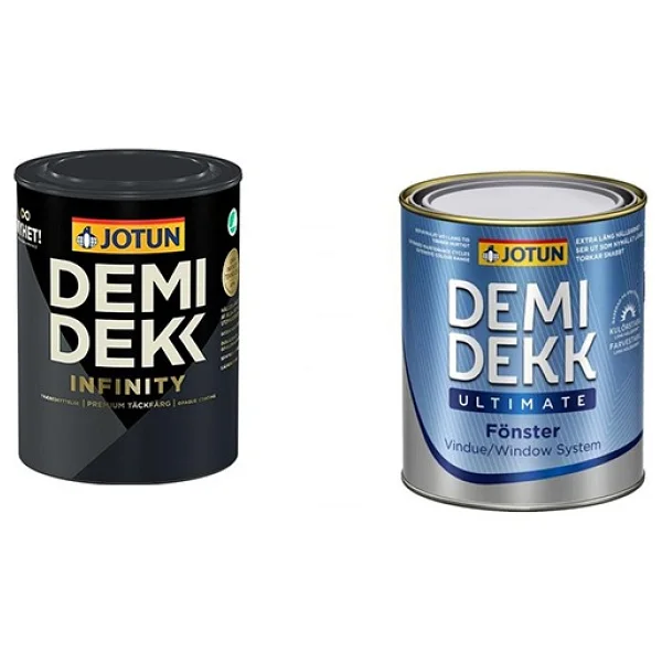 JOTUN Kontur 1378 Demidekk Ultimate Fönster Ahşap Boyası - Görsel 5