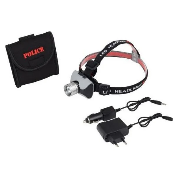Police PS-1813 LED Şarjlı Kafa Lambası - Görsel 3