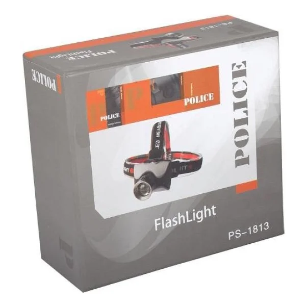 Police PS-1813 LED Şarjlı Kafa Lambası - Görsel 2