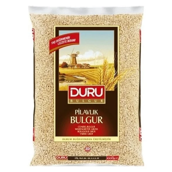 Duru Bakliyat Duru Pilavlık Bulgur 1 kg x 2'li - 2 kg - Görsel 2