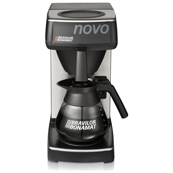 Bravilor Bonamat Novo Profesyonel Filtre Kahve Makinesi Kapasite ve Otomatik Kapanma - Siyah - Görsel 2