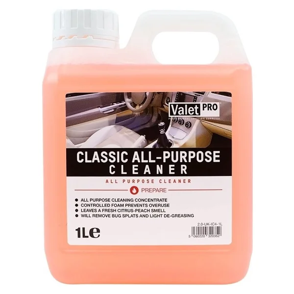 Valet PRO Classic All Purpose Cleaner 1 lt Araç İçi Temzileyici - Görsel 2