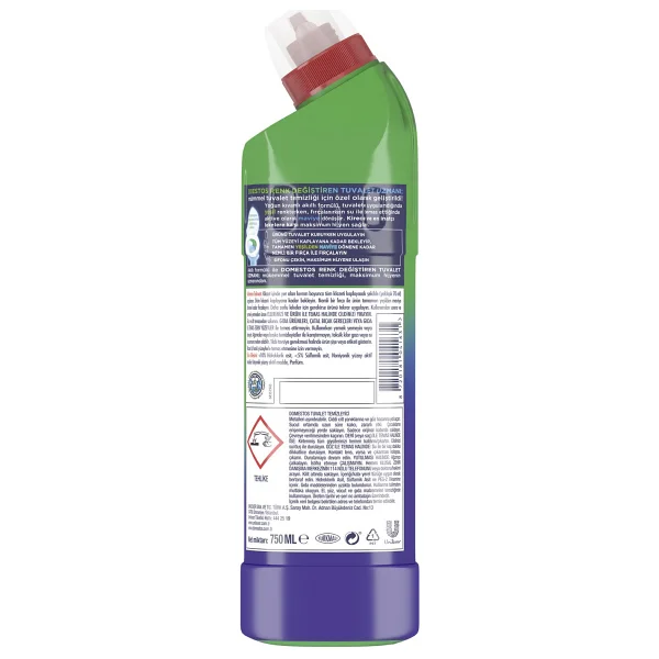 Domestos Renk Değiştiren Tuvalet Uzmanı 750 ml - Görsel 7