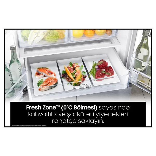 Samsung RT46K6000S8 Çift Kapılı No-Frost Buzdolabı - Görsel 9