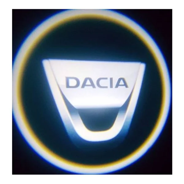 10oto Dacıa Pilli Mesafe Sensörlü Kapı Altı Logo Yapıştırmalı - Görsel 2