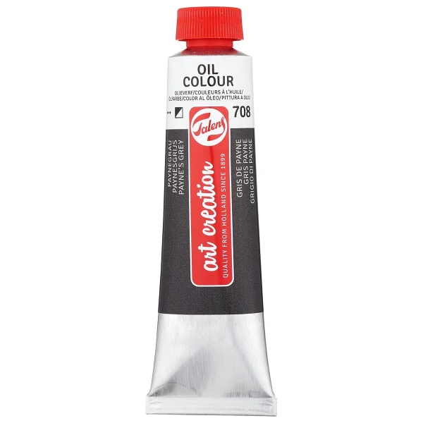 Talens Art Creation 40 ml Yağlı Boya 708 Payne's Grey - Görsel 3
