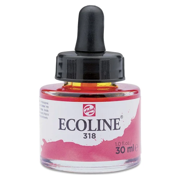 Talens Ecoline 30 ml 227 Yellow Orche Sıvı Sulu Boya - Görsel 6