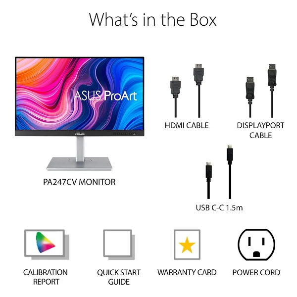 Asus ProArt PA248CRV 24.1" 5 ms WUXGA Pivot IPS 75 Hz Monitör - Görsel 4