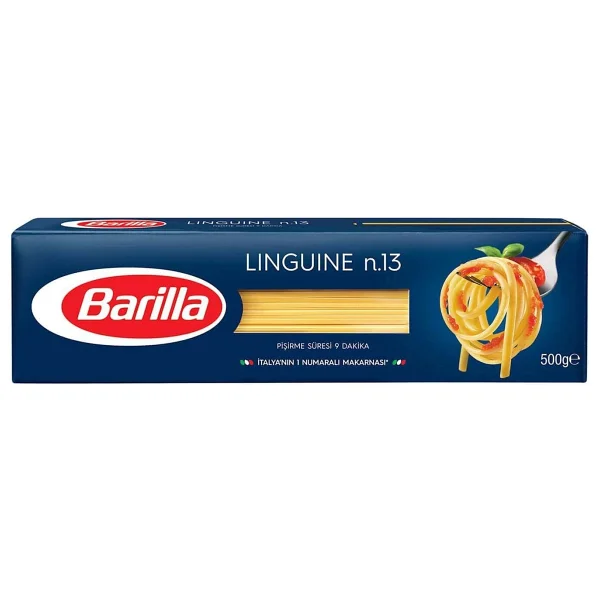 Barilla Linguine (Yassı) Spagetti Makarna No.13 500 gr x 5 Adet - Görsel 5