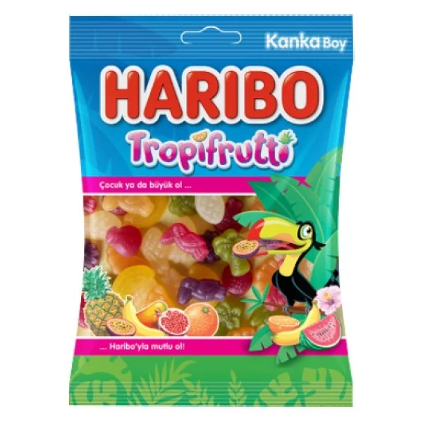 Haribo Tropifrutti Jelibon 80 gr - Görsel 2