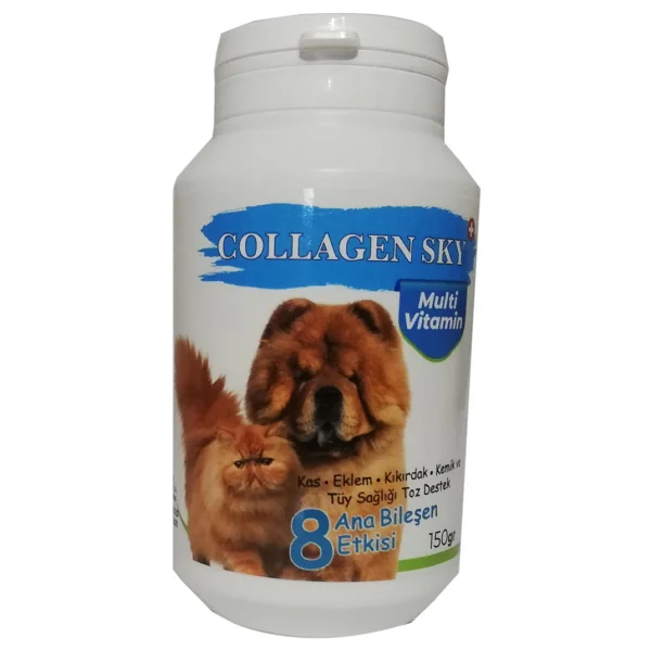 Collagen Sky 150 Gr. Kas,eklem,kıkırdak,kemik ve Tüy Sağlığı Destek Toz Vitamin - Görsel 6