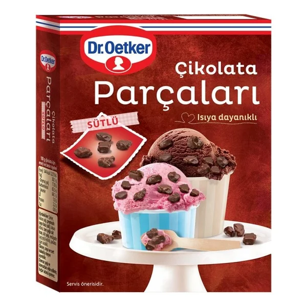 Dr. Oetker 70 gr Sütlü Çikolata Parçaları - Görsel 5