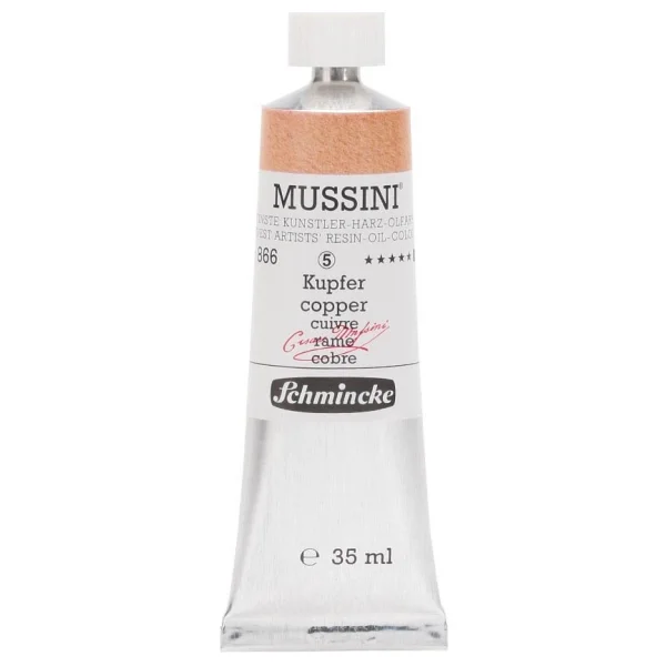 Schmincke Mussini 35 ml 866 Copper Yağlı Boya - Görsel 3