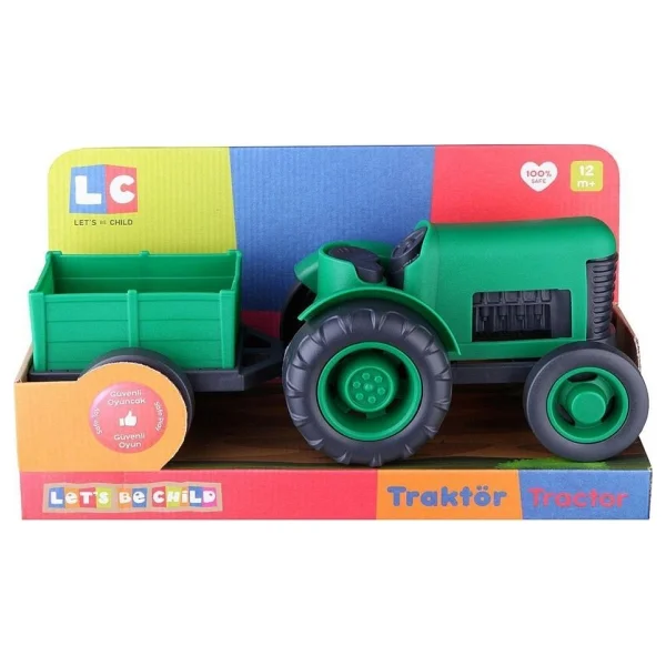 Let's Be Child Yeşil Traktör LC-30878 - Görsel 3