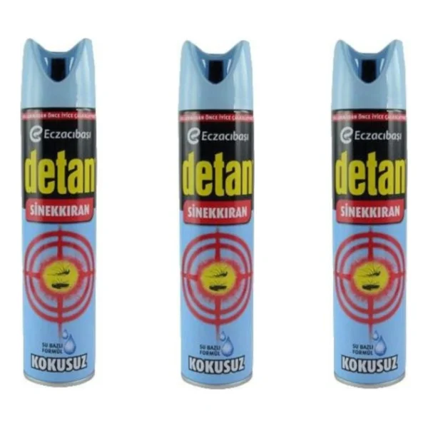 Detan Kokusuz Sinekkıran 275 ml 3'lü - Görsel 2