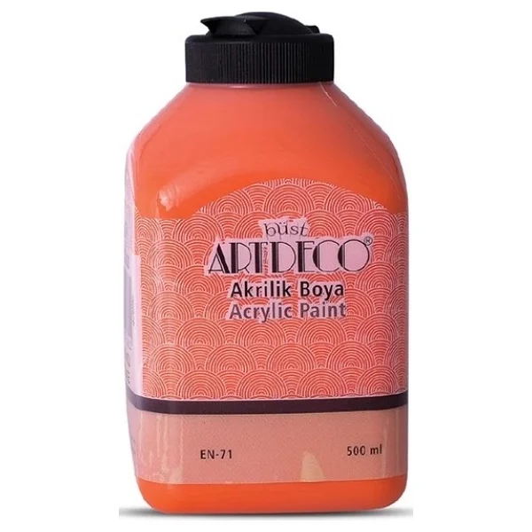 Artdeco 500 ml 3601 Sarı Akrilik Boya - Görsel 5