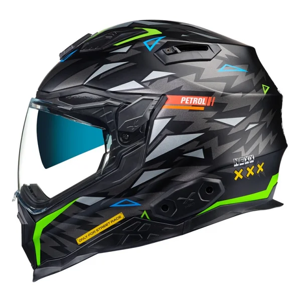 Nexx X.WST 2 Rockcity Full Face Motosiklet Kaskı - Görsel 2
