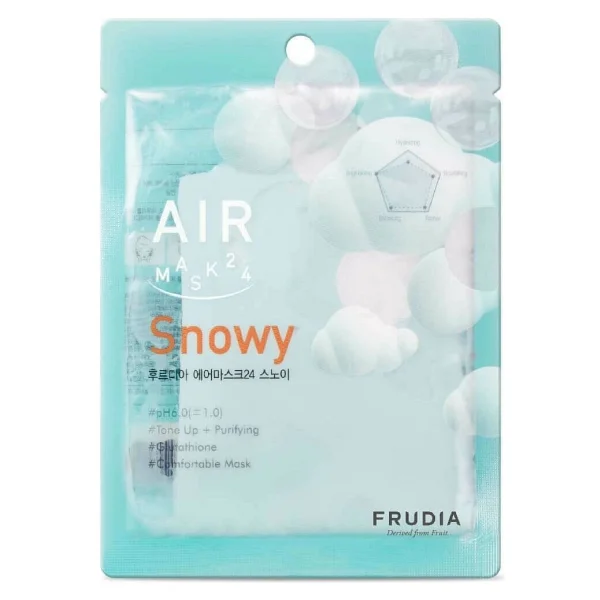 Frudia Air Snowy Maske 24 25 ml - Görsel 4