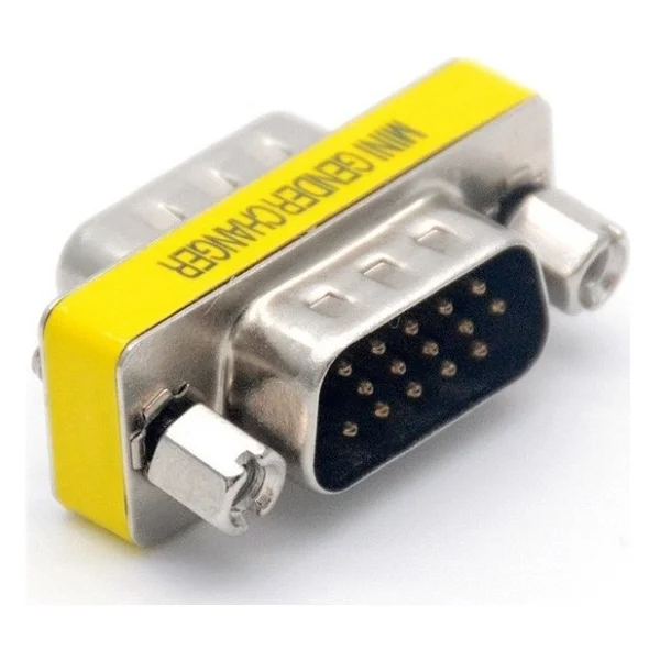 Alfais 4631 Vga Erkek Erkek 15 Pin Çevirici Dönüştürücü Adaptör Konnektörü - Görsel 3