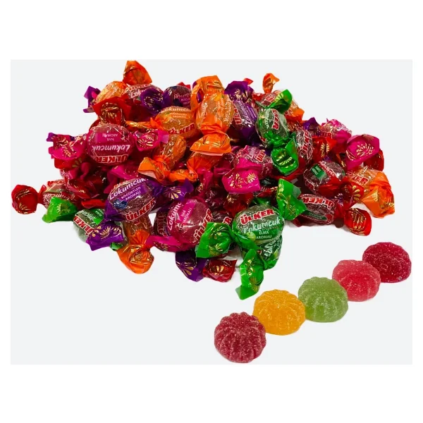 Ülker Lokumcuk Karışık Meyve Aromalı Şekerleme 1 kg - Görsel 2
