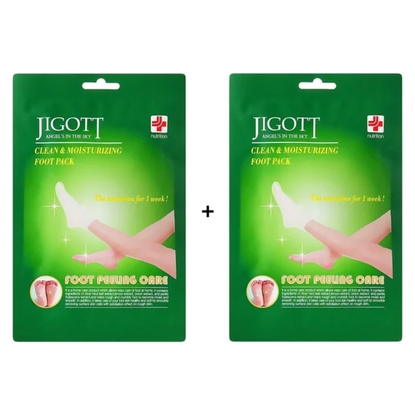 Jigott Çorap Tipi Soyulan Ayak Peeling Maskesi 2 Adet - Görsel 2