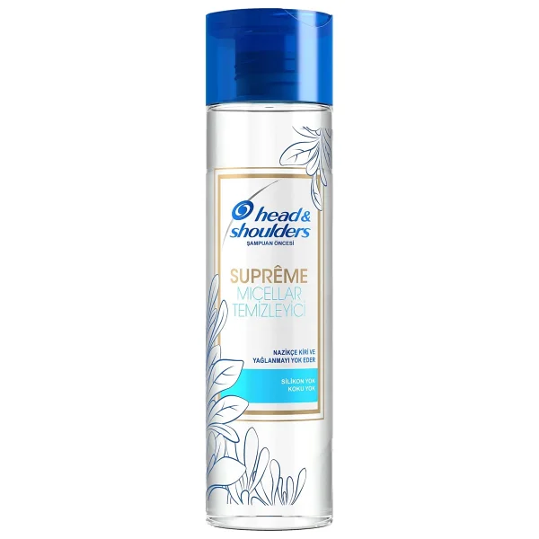 Head & Shoulders Supreme Şampuan Öncesi Micellar Temizleyici Tonik 250 ml - Görsel 2