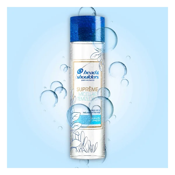 Head & Shoulders Supreme Şampuan Öncesi Micellar Temizleyici Tonik 250 ml - Görsel 5