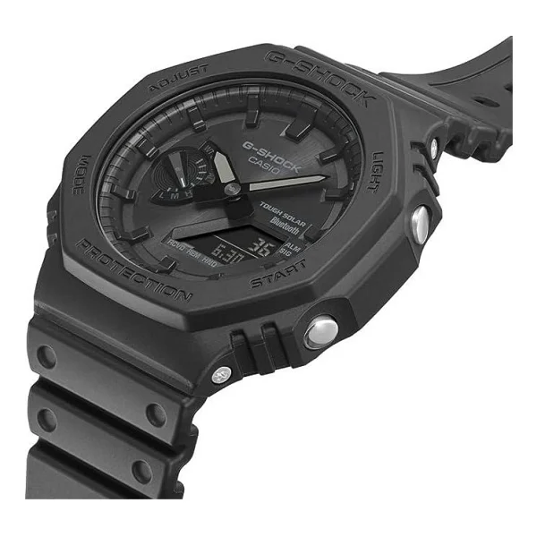 Casio G-Shock GA-B2100-1A1DR Silikon Kordon Siyah Erkek Kol Saati - Görsel 7