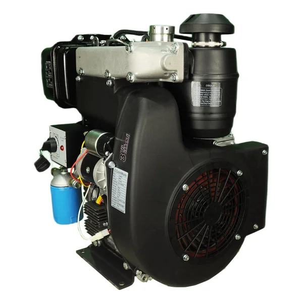 GoldMoto GM292F-G1 22.4 Hp Marşlı Konik Uzun Krank Dizel Motor - Görsel 5