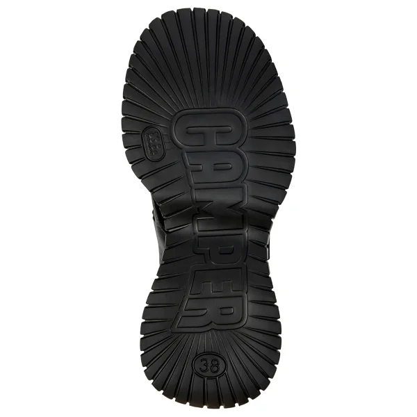 Camper BCN K201511-005 Dolgu Topuk Siyah Kadın Sandalet - Görsel 5